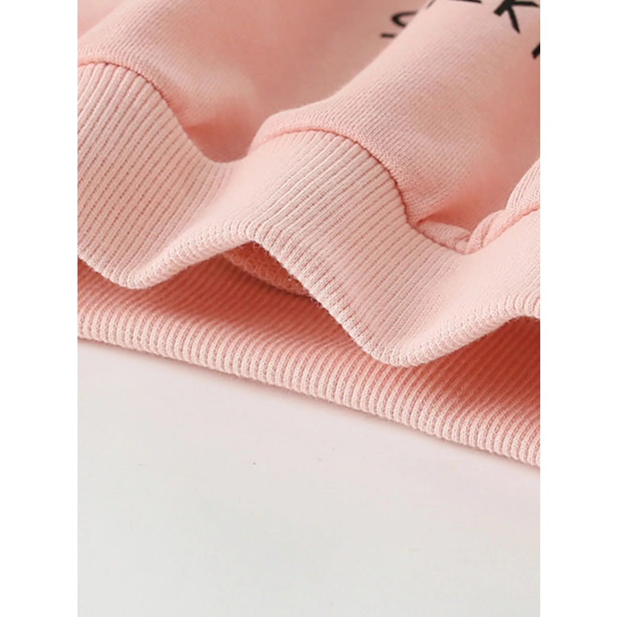 Children’s Strawberry Picking Graphic Crew Neck Sweatshirt Apparel and Accessories
