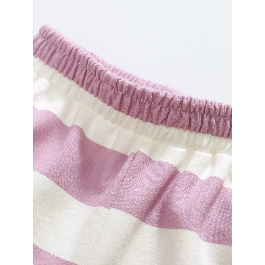 Children’s Striped Casual Shorts Apparel and Accessories