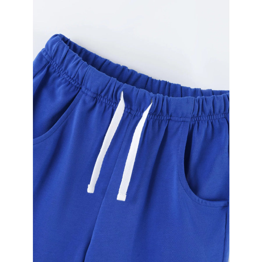 Children‘s Striped Crocodile T-Shirt and Shorts Set Apparel and Accessories