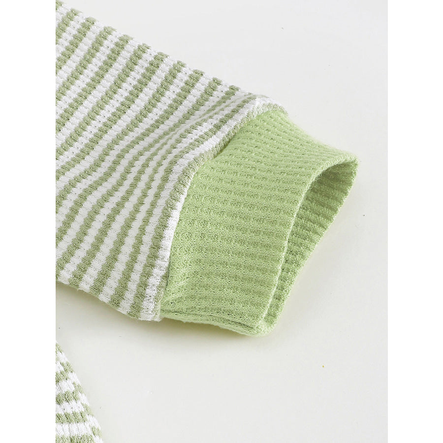 Children’s Striped Polo Shirt & Pants Set Apparel and Accessories