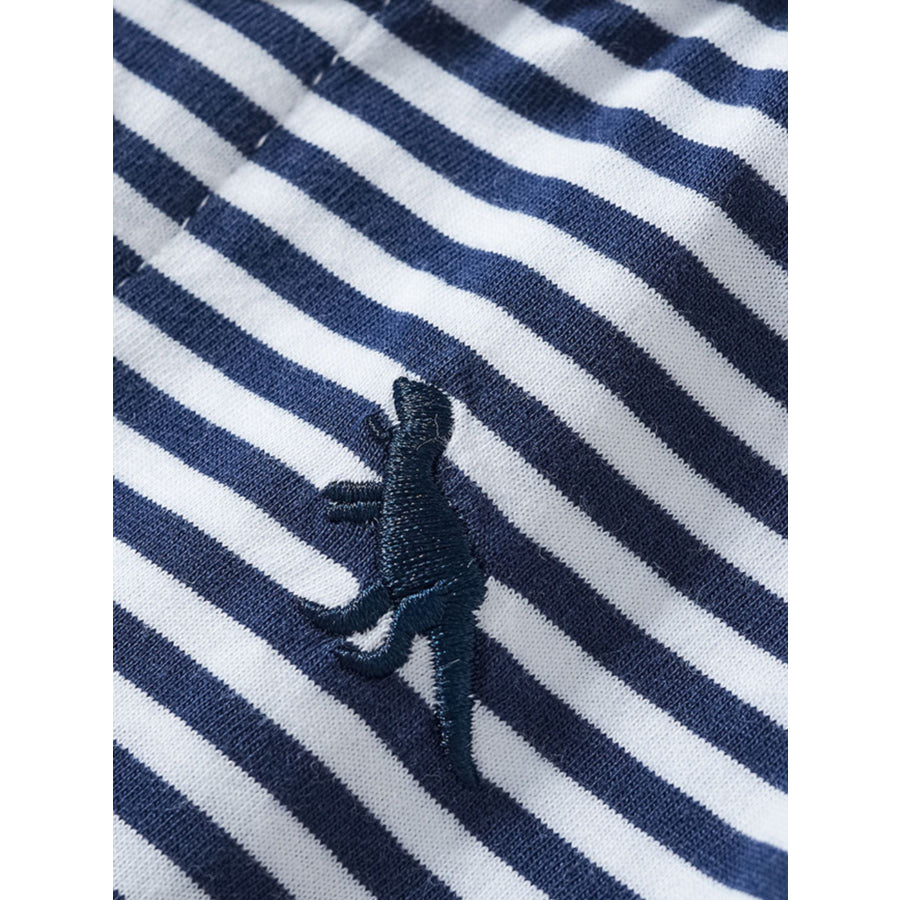 Children’s Striped Polo Shirt & Printed Shorts Set Apparel and Accessories