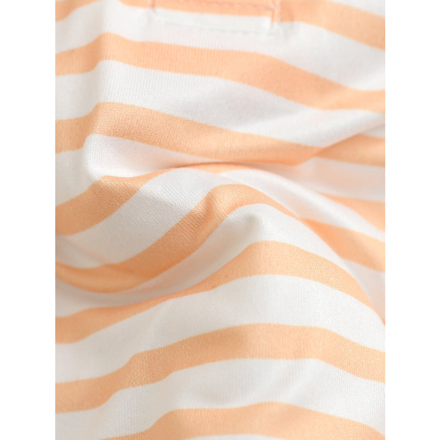 Children’s Striped Polo Shirt & Solid Shorts Set Apparel and Accessories