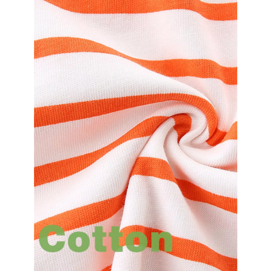 Children’s Striped Short Sleeve Polo Shirt Apparel and Accessories