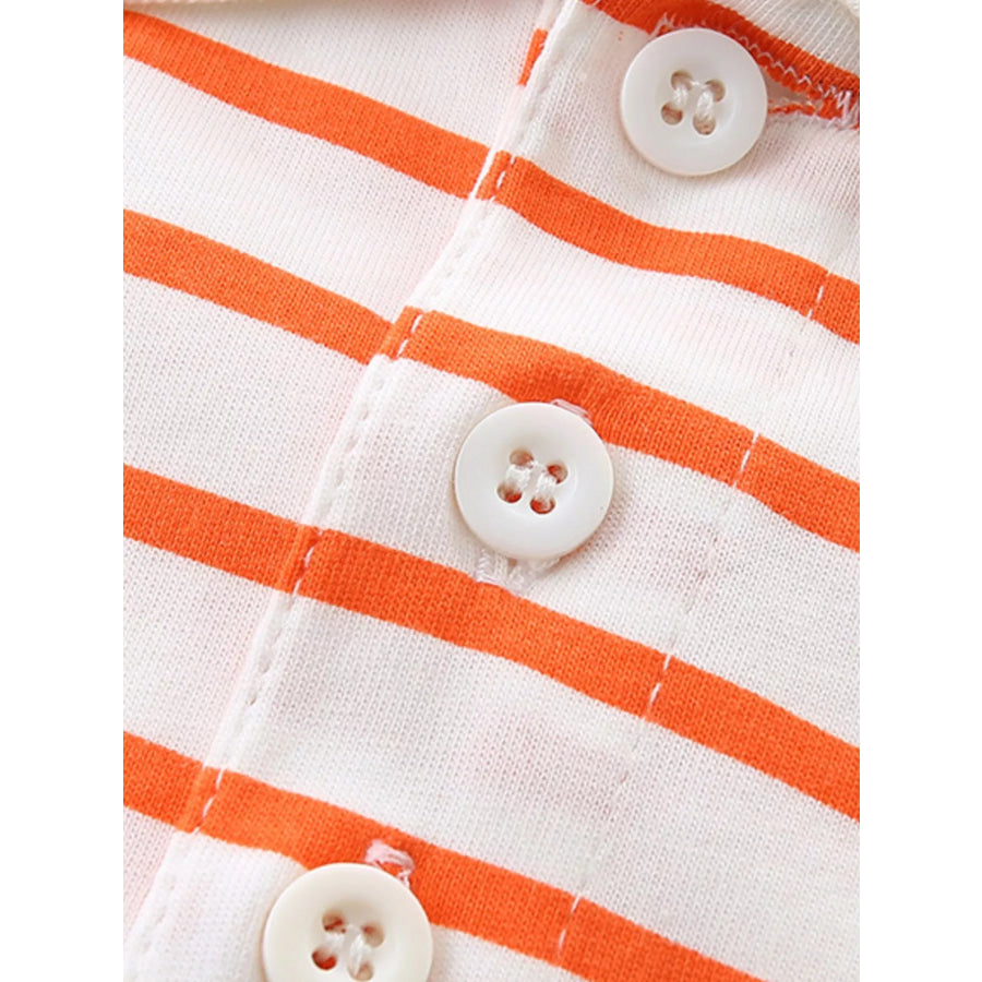 Children’s Striped Short Sleeve Polo Shirt Apparel and Accessories