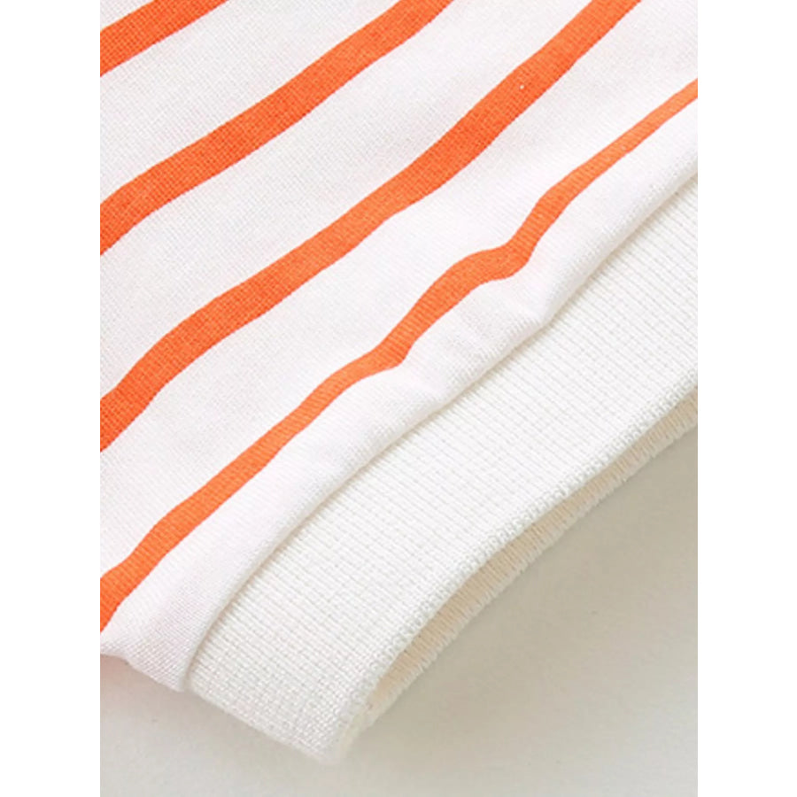 Children’s Striped Short Sleeve Polo & Shorts Set Apparel and Accessories
