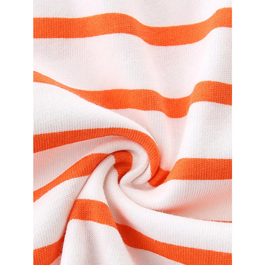 Children’s Striped Short Sleeve Polo & Shorts Set Apparel and Accessories