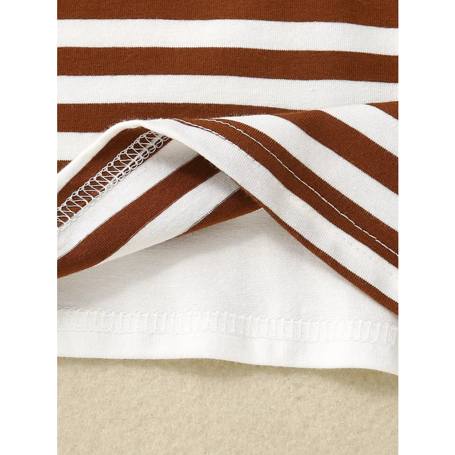 Children’s Striped T-shirt and Shorts Set Apparel and Accessories