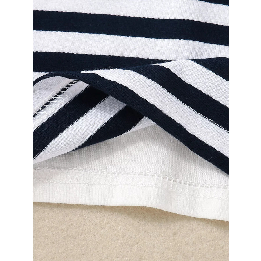 Children’s Striped T-shirt and Shorts Set Apparel and Accessories