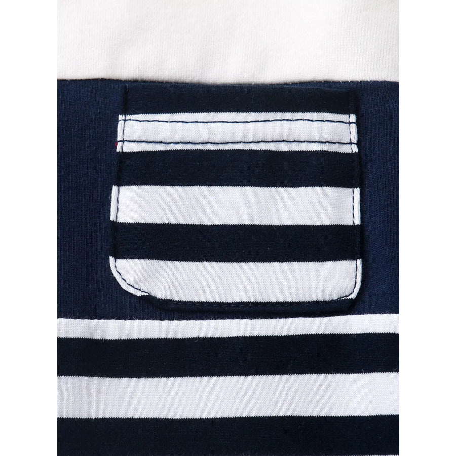 Children’s Striped T-shirt and Shorts Set Apparel and Accessories
