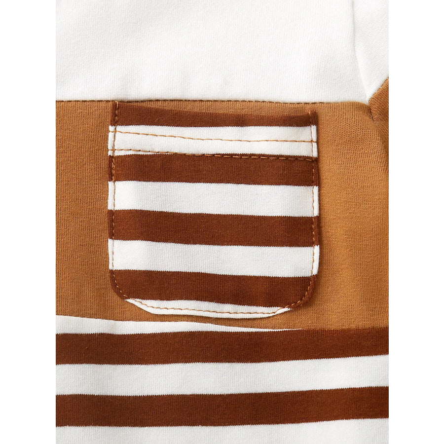 Children’s Striped T-shirt and Shorts Set Apparel and Accessories