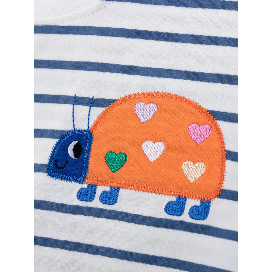 Children’s Striped Tee & Rainbow Shorts Set Apparel and Accessories