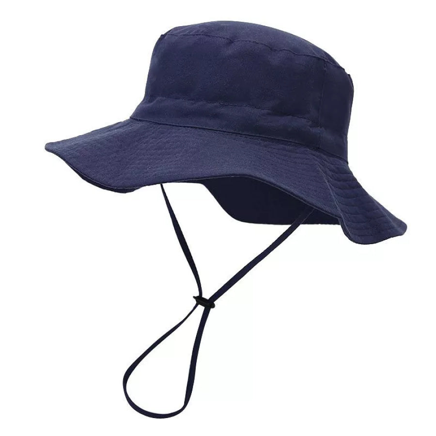 Children’s Sun Protection Bucket Hat Navy / One Size Apparel and Accessories