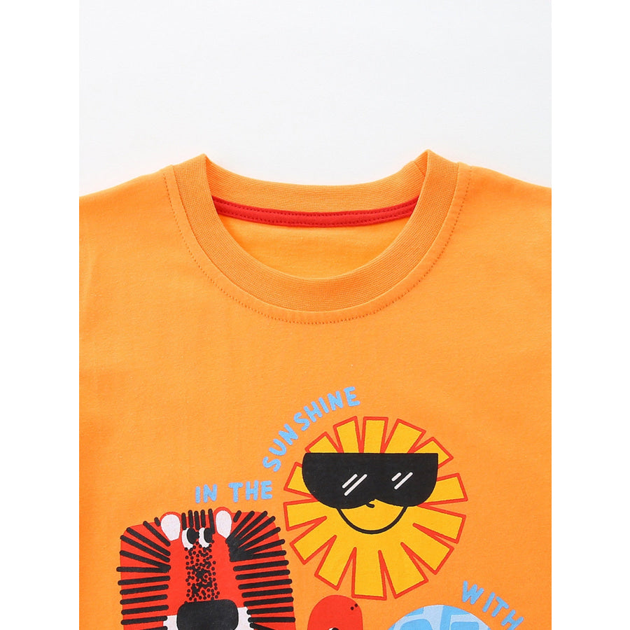Children’s Sunshine & Friends Graphic Tee Apparel and Accessories
