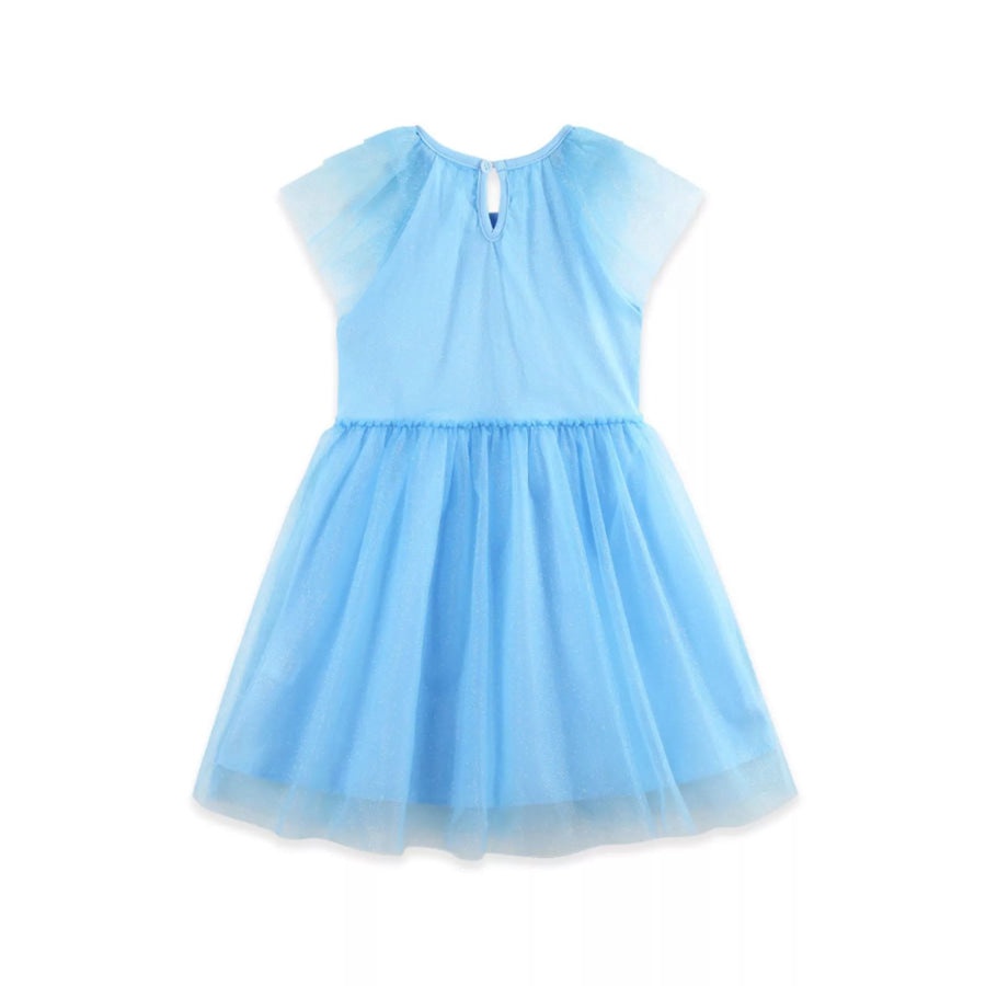 Children’s Swan Embroidered Tulle Dress Apparel and Accessories