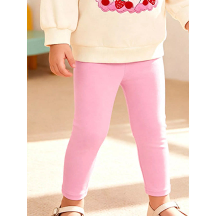 Children’s Sweet Strawberry Cake Sweatshirt and Leggings Set Apparel and Accessories