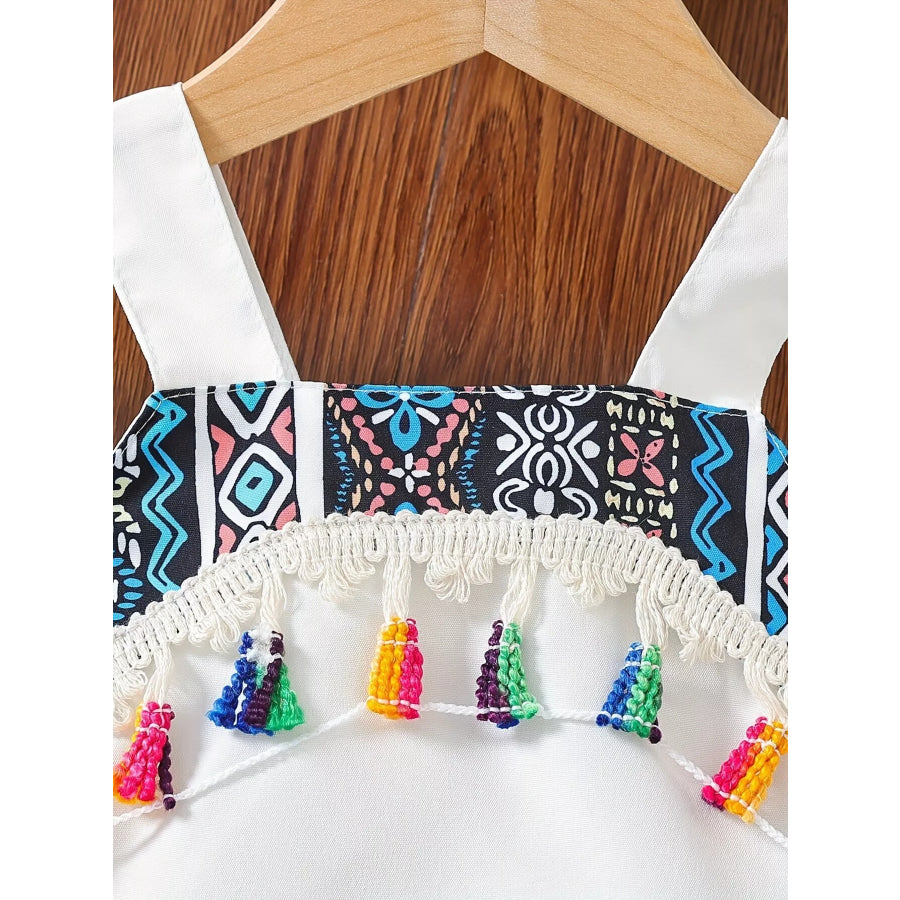 Children’s Tassel Tank and Pants Set Apparel and Accessories