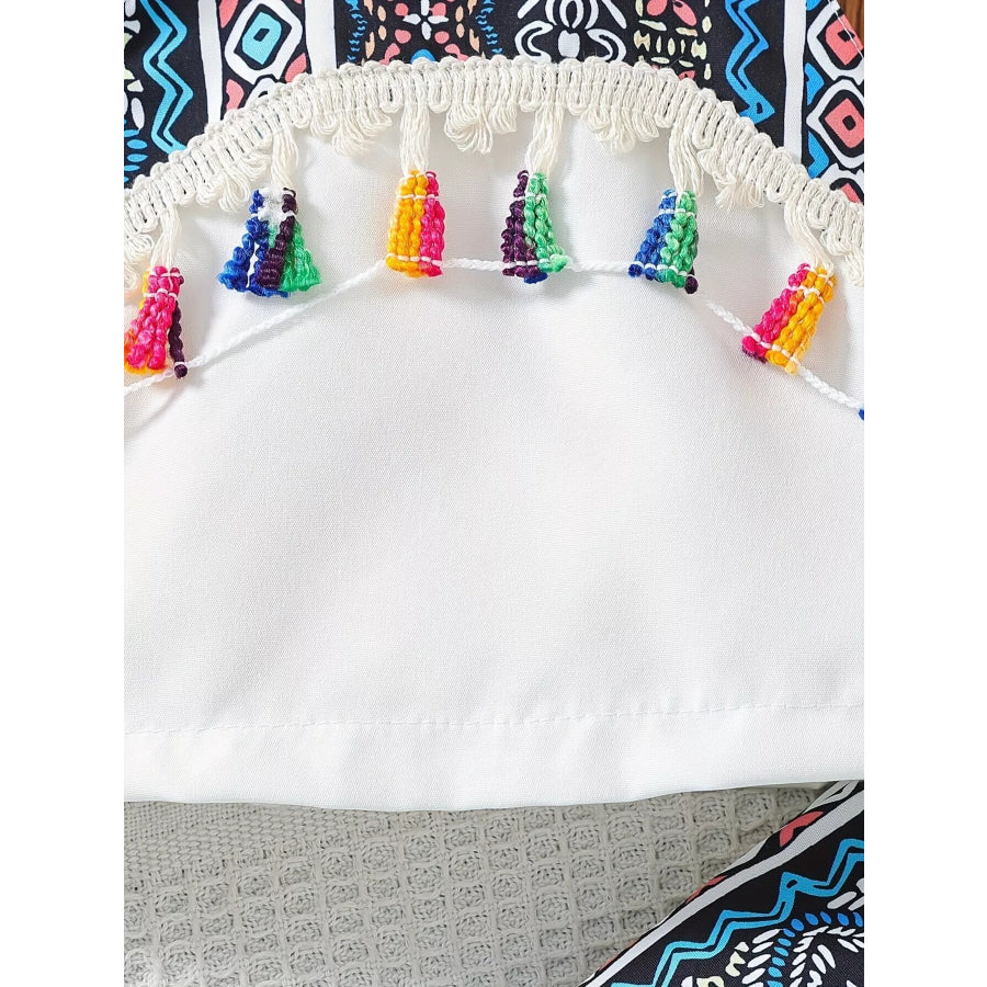 Children’s Tassel Tank and Pants Set Apparel and Accessories