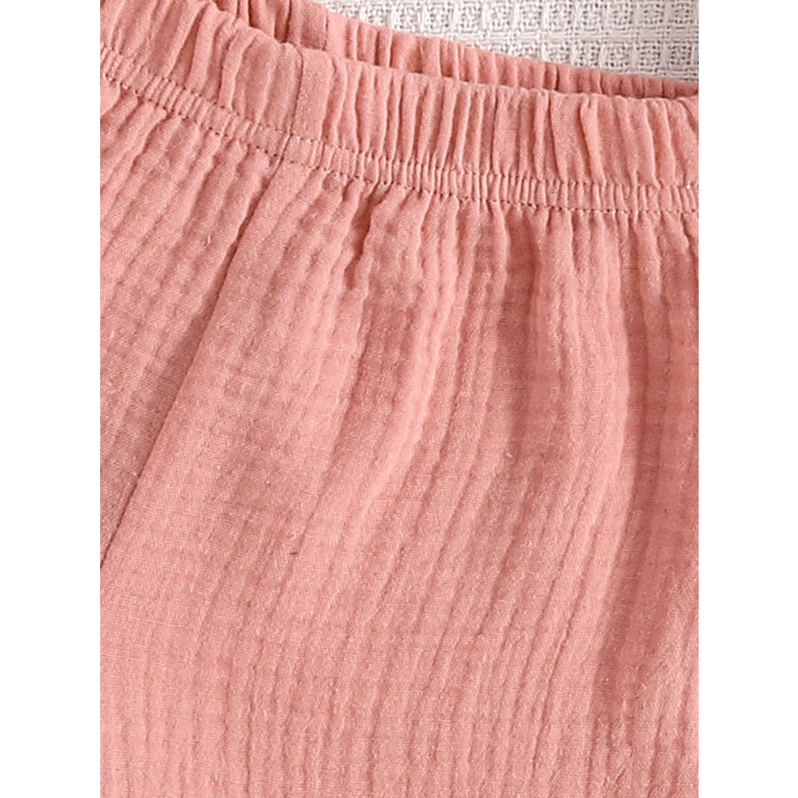 Children’s Textured Cami and Shorts Set Apparel and Accessories