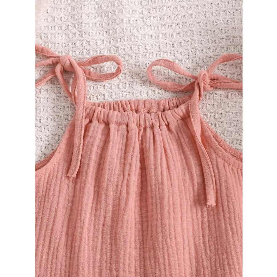 Children’s Textured Cami and Shorts Set Apparel and Accessories
