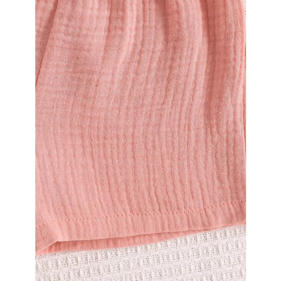 Children’s Textured Cami and Shorts Set Apparel and Accessories