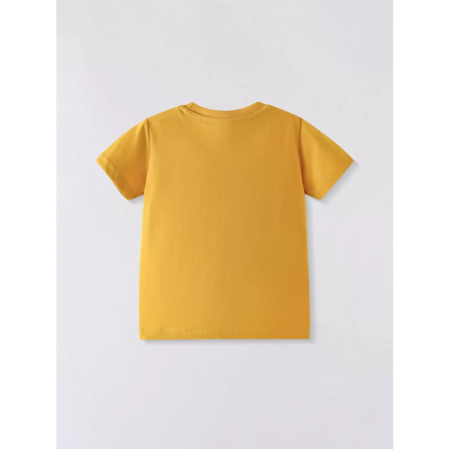 Children’s Tiger Graphic Short Sleeve T-Shirt Apparel and Accessories