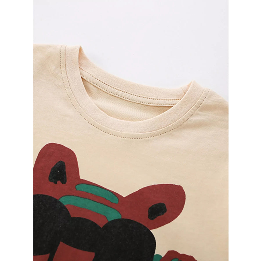 Children’s Tiger Graphic Tee & Shorts Set Apparel and Accessories