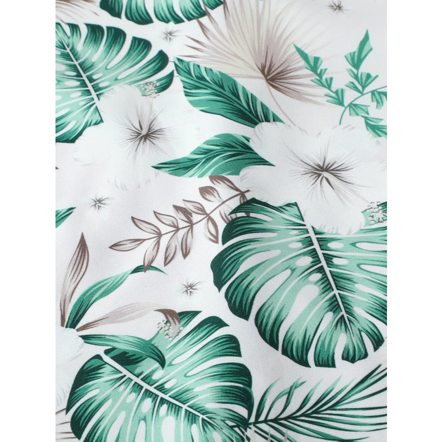 Children’s Tropical Print Shirt and Shorts Set Apparel and Accessories