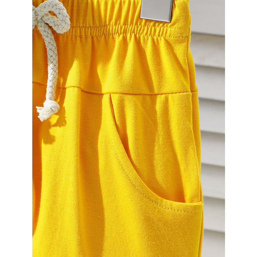 Children’s Tropical Print Tee & Shorts Set Apparel and Accessories