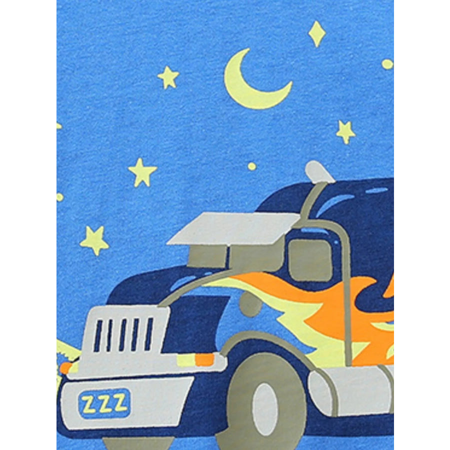 Children’s Truck Graphic Tee and Shorts Set Apparel and Accessories
