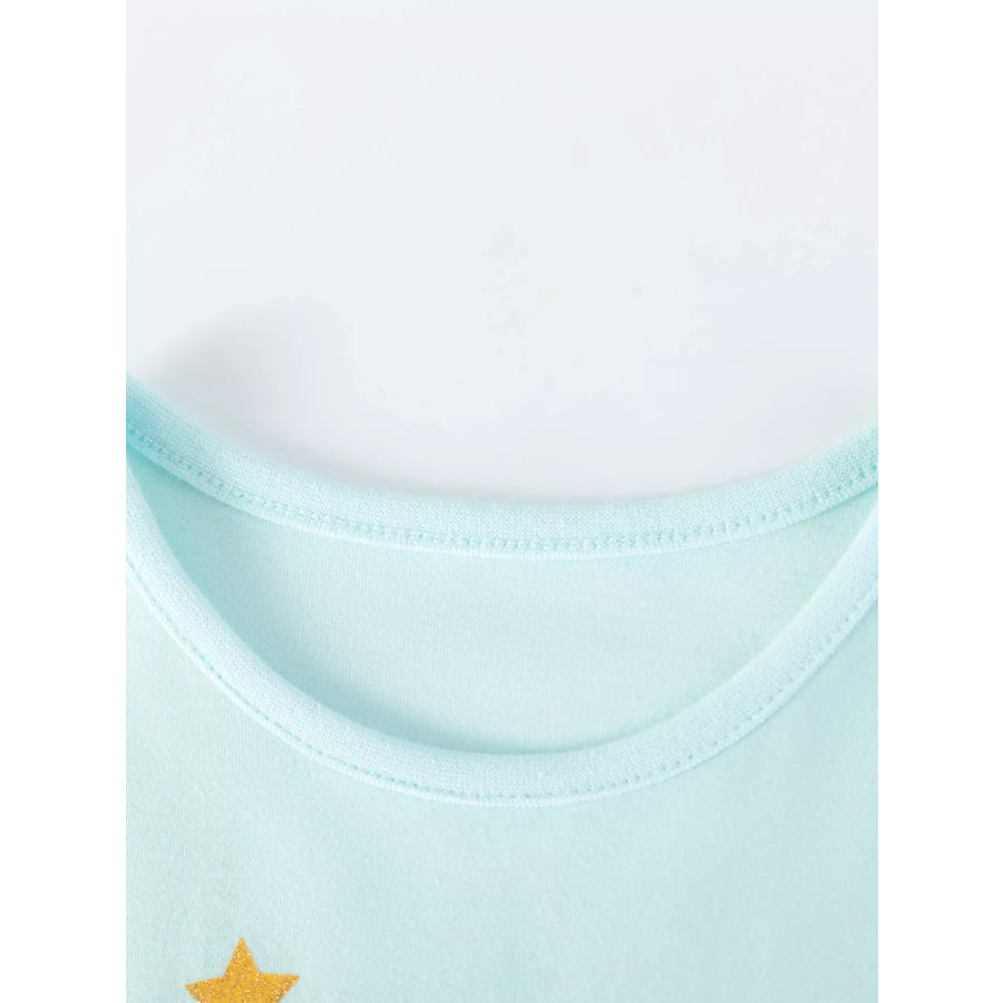 Children’s Unicorn Graphic Rainbow Tulle Dress Apparel and Accessories