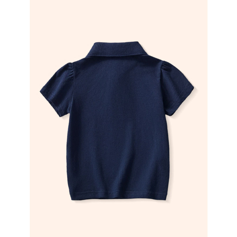 Children’s Unicorn Graphic Short Sleeve Polo Apparel and Accessories