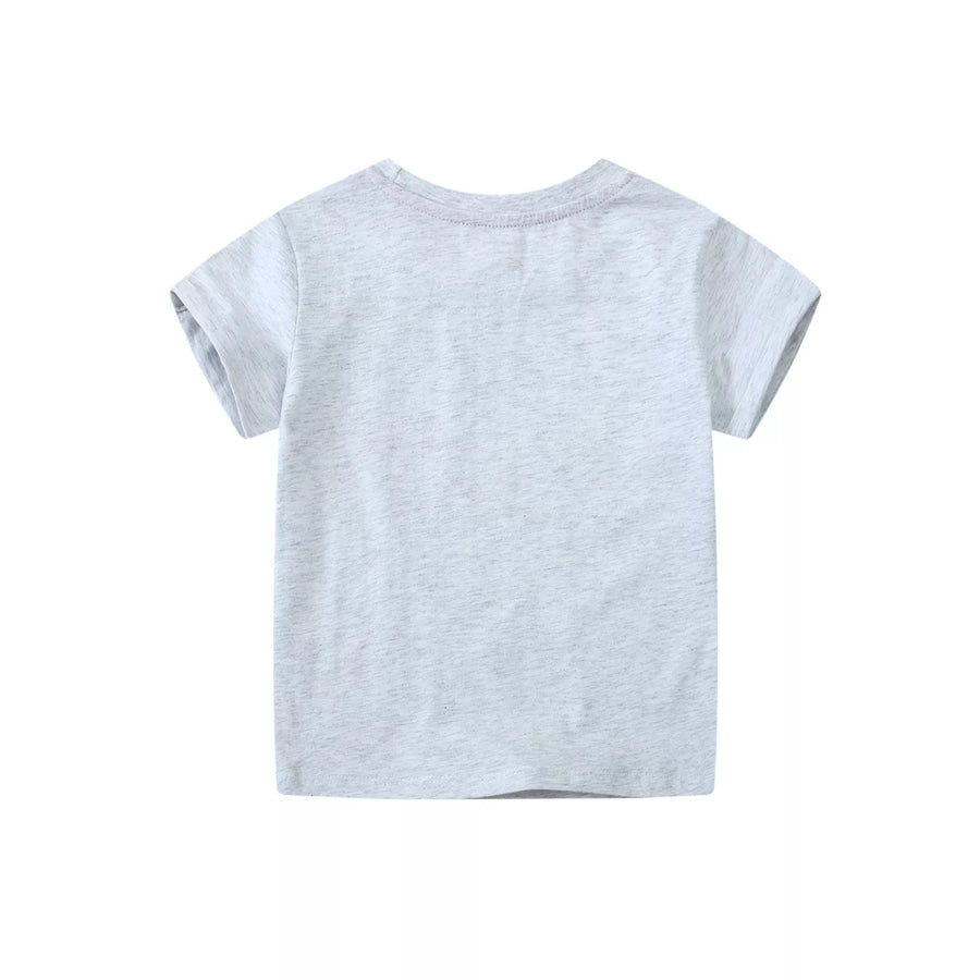 Children’s Unicorn Graphic Short Sleeve T-Shirt Apparel and Accessories