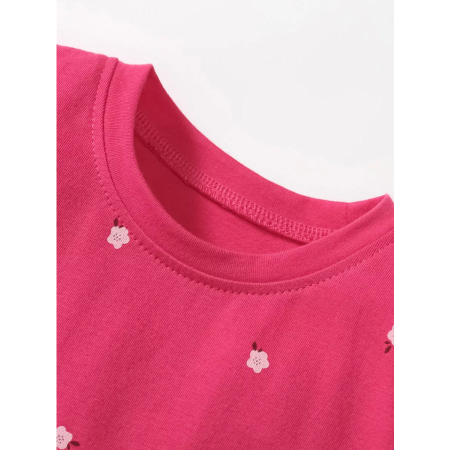 Children’s Unicorn Polka Dot Round Neck Dress Apparel and Accessories