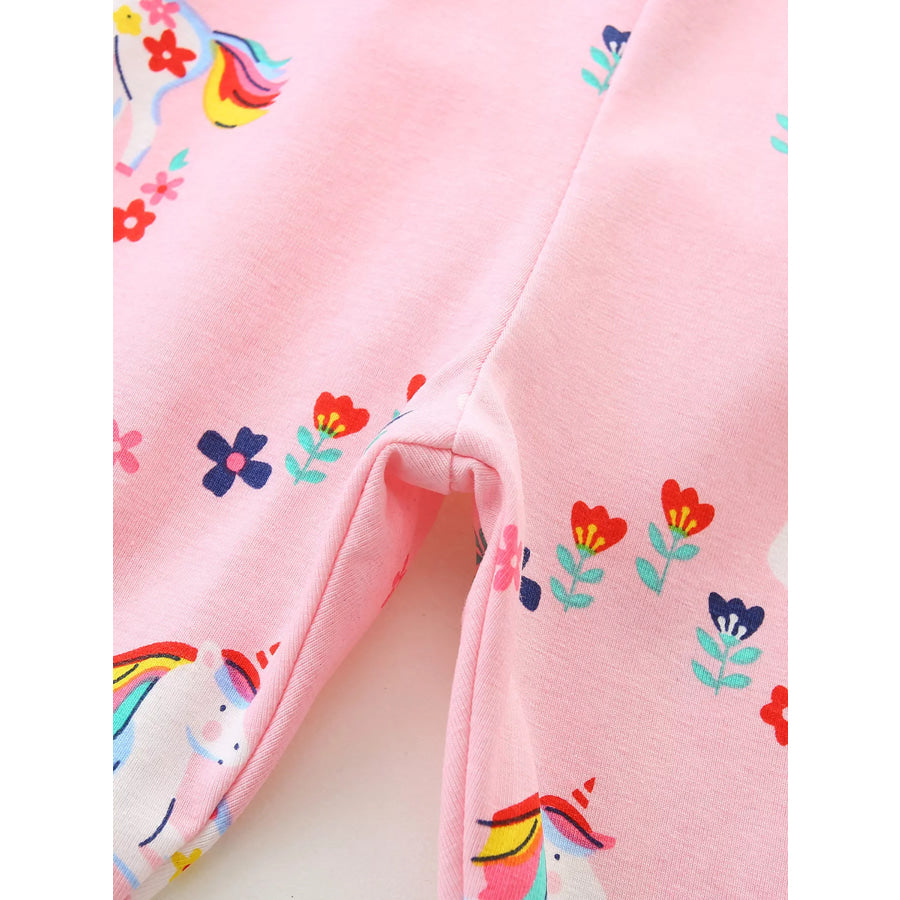 Children’s Unicorn Print Pants Apparel and Accessories