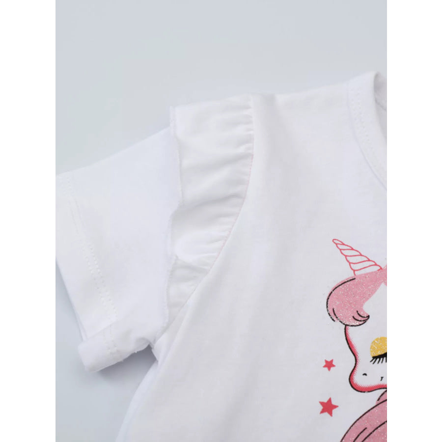 Children’s Unicorn Rainbow Tulle Dress Apparel and Accessories
