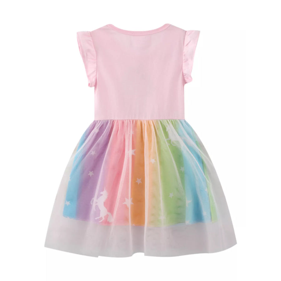 Children’s Unicorn Rainbow Tutu Dress Apparel and Accessories