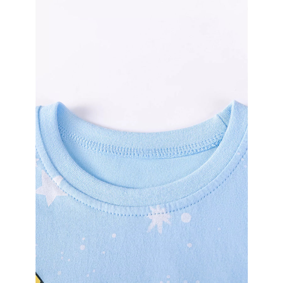 Children’s Unicorn Ruffle Sleeve Casual Dress Apparel and Accessories