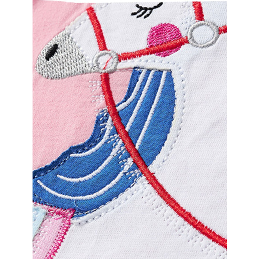 Children’s Unicorn Ruffle Sleeve T-Shirt Apparel and Accessories