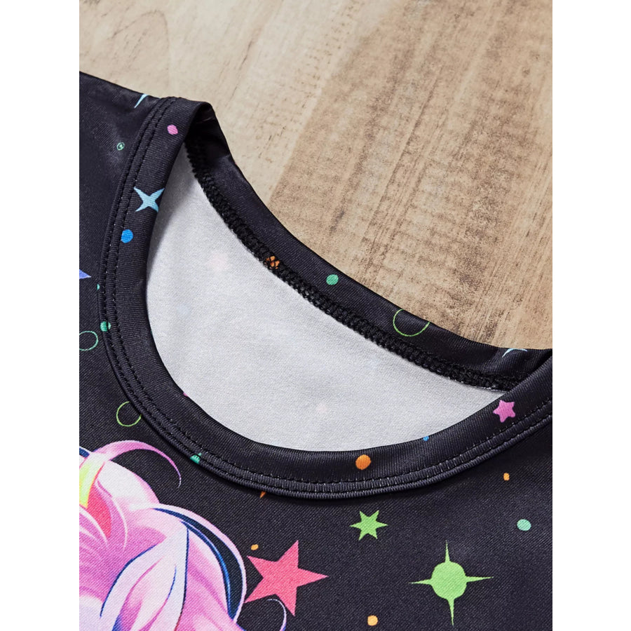 Children’s Unicorn Starry Night Pajama Set Apparel and Accessories