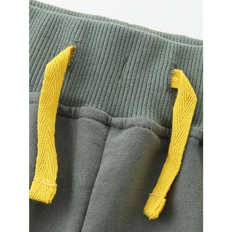 Children’s Vehicle Embroidered Shorts Apparel and Accessories