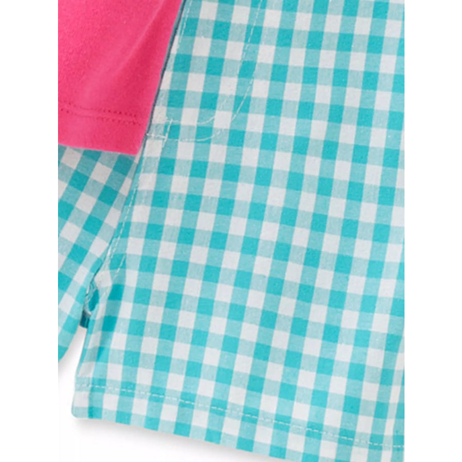 Children’s Whale Top and Shorts Pajama Set Apparel and Accessories