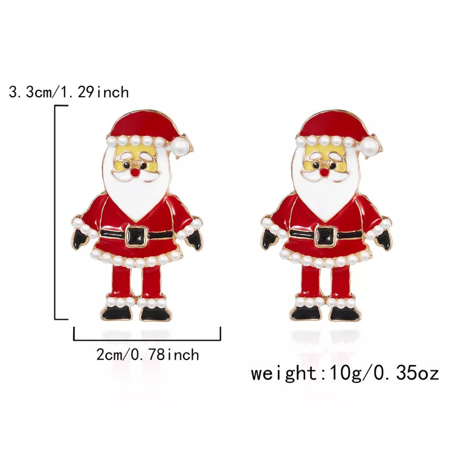 Christmas Dangle Earrings Apparel and Accessories