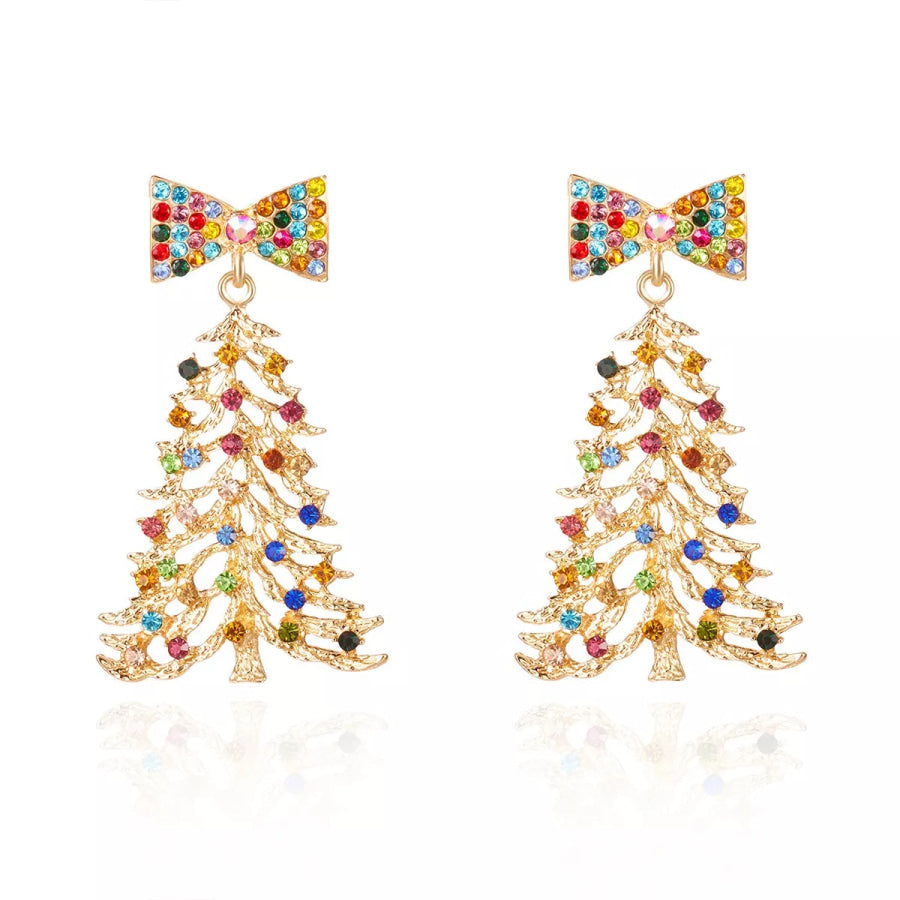Christmas Dangle Earrings Apparel and Accessories