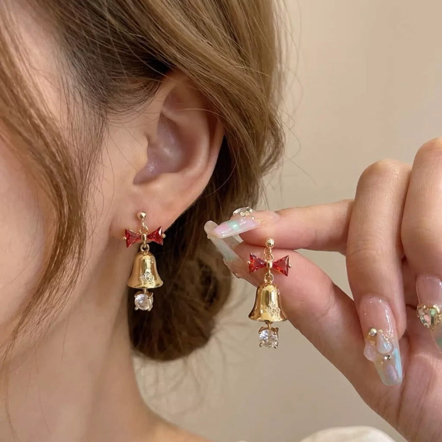 Christmas Dangle Earrings Style G / onesize Apparel and Accessories