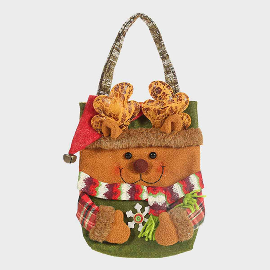 Christmas Gnome Gift Bag Caramel / One Size