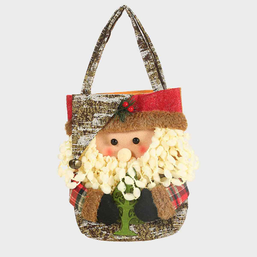 Christmas Gnome Gift Bag Pastel Yellow / One Size