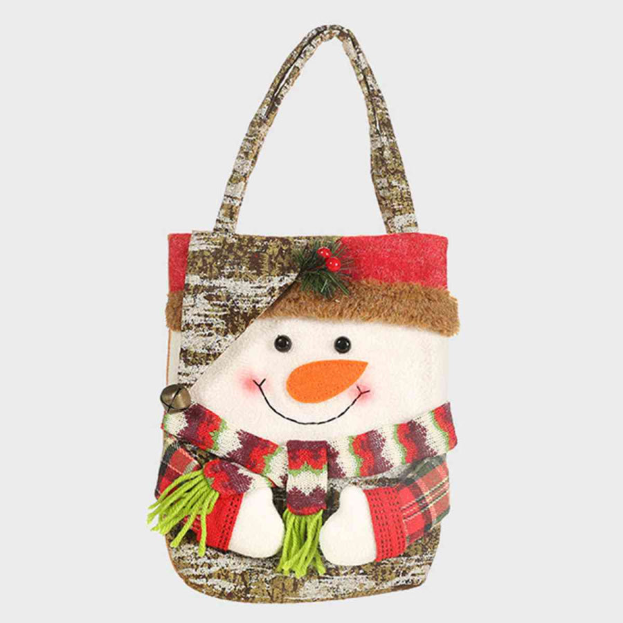 Christmas Gnome Gift Bag White / One Size