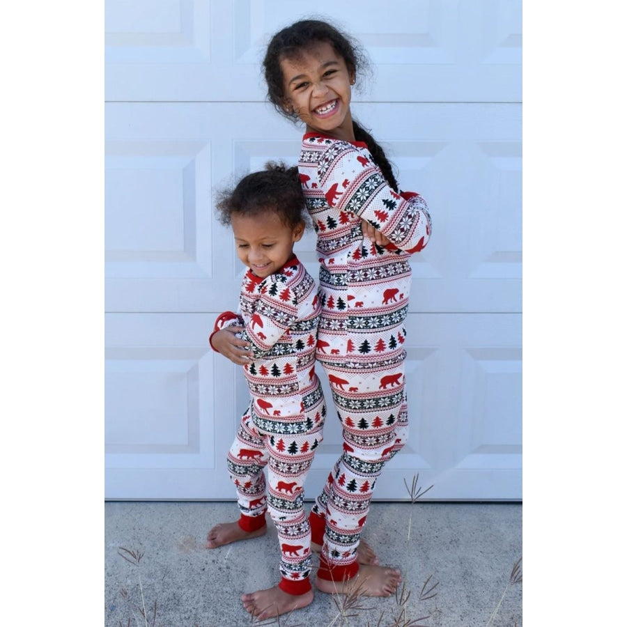 Christmas Long Sleeve Jumpsuit