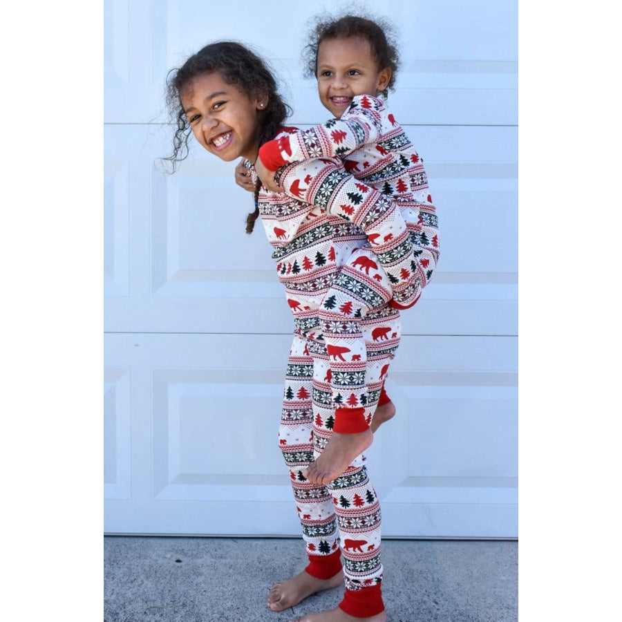 Christmas Long Sleeve Jumpsuit