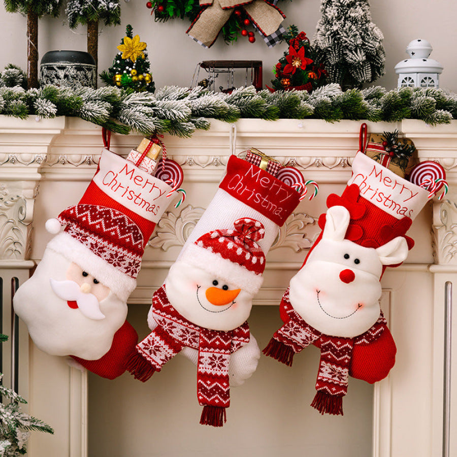 Christmas Stocking Hanging Widget Apparel and Accessories